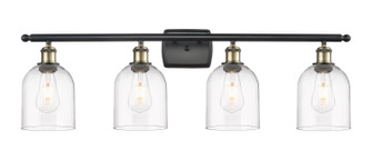 Ballston Four Light Bath Vanity in Black Antique Brass (405|516-4W-BAB-G558-6CL)