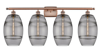 Ballston Four Light Bath Vanity in Antique Copper (405|516-4W-AC-G557-8SM)