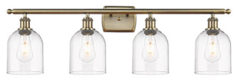 Ballston Four Light Bath Vanity in Antique Brass (405|516-4W-AB-G558-6CL)