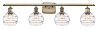 Ballston Four Light Bath Vanity in Antique Brass (405|516-4W-AB-G556-6CL)