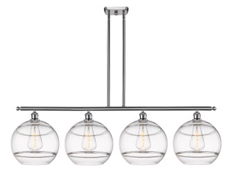 Ballston Four Light Island Pendant in Brushed Satin Nickel (405|516-4I-SN-G556-12CL)