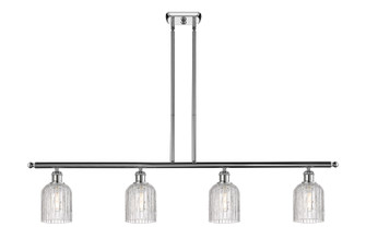 Ballston Four Light Island Pendant in Polished Chrome (405|516-4I-PC-G559-5CL)