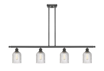 Ballston Four Light Island Pendant in Oil Rubbed Bronze (405|516-4I-OB-G559-5CL)