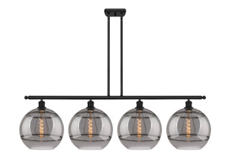 Ballston Four Light Island Pendant in Matte Black (405|516-4I-BK-G556-12SM)