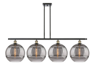 Ballston Four Light Island Pendant in Black Antique Brass (405|516-4I-BAB-G556-12SM)