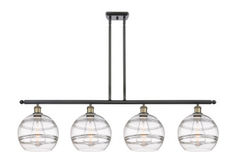 Ballston Four Light Island Pendant in Black Antique Brass (405|516-4I-BAB-G556-10CL)