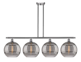 Ballston Four Light Island Pendant in Antique Copper (405|516-4I-AC-G556-12CL)