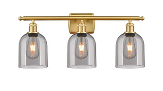 Ballston Three Light Bath Vanity in Satin Gold (405|516-3W-SG-G558-6SM)