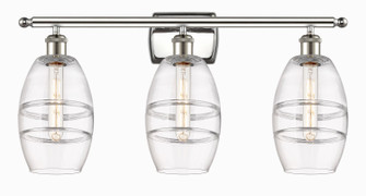 Ballston Three Light Bath Vanity in Polished Nickel (405|516-3W-PN-G557-6CL)