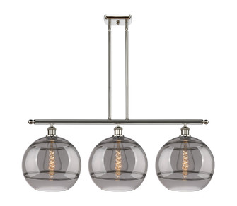 Ballston Three Light Island Pendant in Polished Nickel (405|516-3I-PN-G556-12SM)