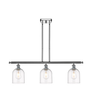 Ballston Three Light Island Pendant in Polished Chrome (405|516-3I-PC-G558-6CL)
