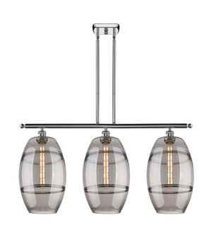 Ballston Three Light Island Pendant in Polished Chrome (405|516-3I-PC-G557-10SM)