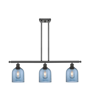 Ballston Three Light Island Pendant in Oil Rubbed Bronze (405|516-3I-OB-G558-6BL)