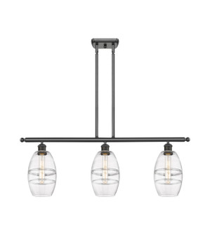 Ballston Three Light Island Pendant in Oil Rubbed Bronze (405|516-3I-OB-G557-6CL)