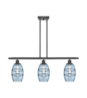 Ballston Three Light Island Pendant in Oil Rubbed Bronze (405|516-3I-OB-G557-6BL)