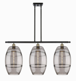 Ballston Three Light Island Pendant in Black Antique Brass (405|516-3I-BAB-G557-10SM)