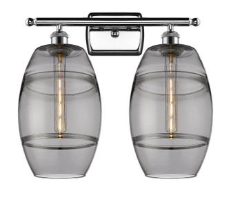 Ballston Two Light Bath Vanity in Polished Chrome (405|516-2W-PC-G557-8SM)