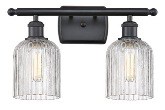 Ballston Two Light Bath Vanity in Matte Black (405|516-2W-BK-G559-5CL)