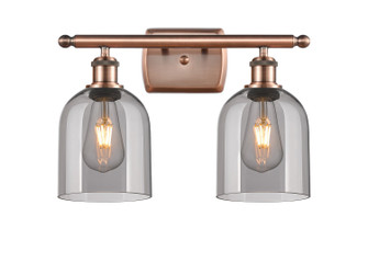 Ballston Two Light Bath Vanity in Antique Copper (405|516-2W-AC-G558-6SM)