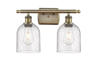 Ballston Two Light Bath Vanity in Antique Brass (405|516-2W-AB-G558-6SDY)