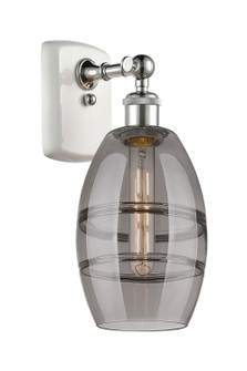 Ballston One Light Wall Sconce in White Polished Chrome (405|516-1W-WPC-G557-6SM)