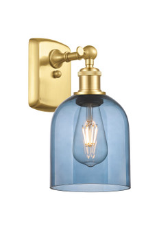 Ballston One Light Wall Sconce in Satin Gold (405|516-1W-SG-G558-6BL) Ballston One Light Wall Sconce in Satin Gold (405|516-1W-SG-G558-6BL)
