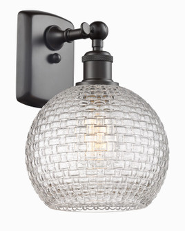 Ballston One Light Wall Sconce in Oil Rubbed Bronze (405|516-1W-OB-G122C-8CL)