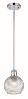 Ballston One Light Mini Pendant in Polished Chrome (405|516-1S-PC-G122C-6CL)