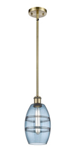 Ballston LED Pendant in Antique Brass (405|516-1S-AB-G557-6BL)