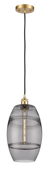 Ballston LED Pendant in Satin Gold (405|516-1P-SG-G557-8SM)