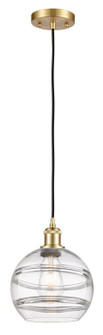 Ballston LED Pendant in Satin Gold (405|516-1P-SG-G556-8CL)