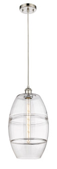 Ballston One Light Mini Pendant in Polished Nickel (405|516-1P-PN-G557-10CL)