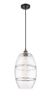 Ballston One Light Mini Pendant in Black Antique Brass (405|516-1P-BAB-G557-10CL)