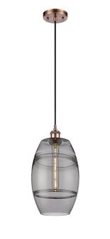 Ballston One Light Mini Pendant in Antique Copper (405|516-1P-AC-G557-8SM)