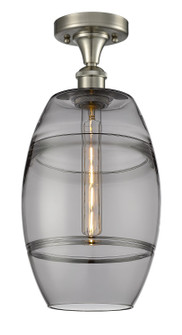 Ballston One Light Semi-Flush Mount in Brushed Satin Nickel (405|516-1C-SN-G557-8SM)