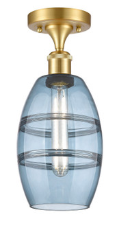 Ballston LED Semi-Flush Mount in Satin Gold (405|516-1C-SG-G557-6BL)