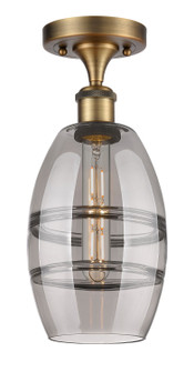 Ballston One Light Semi-Flush Mount in Brushed Brass (405|516-1C-BB-G557-6SM)