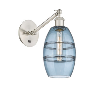 Ballston One Light Wall Sconce in Brushed Satin Nickel (405|317-1W-SN-G557-6BL)