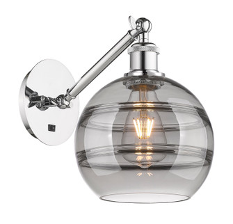 Ballston One Light Wall Sconce in Polished Chrome (405|317-1W-PC-G556-8SM)
