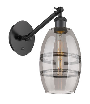 Ballston One Light Wall Sconce in Matte Black (405|317-1W-BK-G557-6SM)