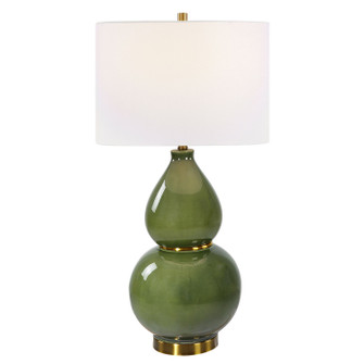 Gourd One Light Table Lamp in Antiqued Brass (52|30203-1)