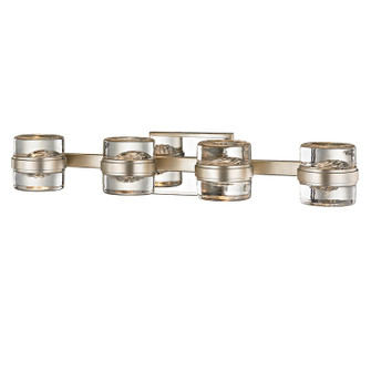 Splash Four Light Bath and Vanity in Silver Leaf (67|B5694-SL)