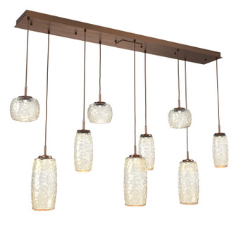 Vessel LED Linear Pendant in Oil Rubbed Bronze (404|PLB0091-09-RB-A-C01-L1)