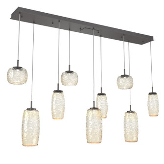 Vessel LED Linear Pendant in Graphite (404|PLB0091-09-GP-A-C01-L1)