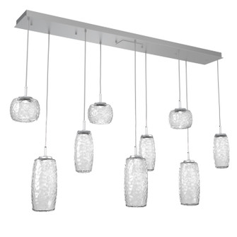 Vessel LED Linear Pendant in Classic Silver (404|PLB0091-09-CS-C-C01-L3)