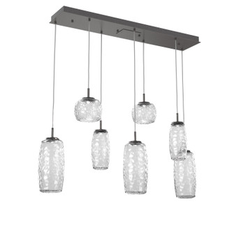 Vessel LED Linear Pendant in Graphite (404|PLB0091-07-GP-C-C01-L1)
