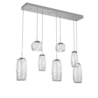 Vessel LED Linear Pendant in Classic Silver (404|PLB0091-07-CS-C-C01-L3)
