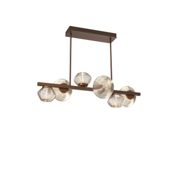 Mesa LED Lantern in Burnished Bronze (404|PLB0089-T6-BB-A-001-L1)