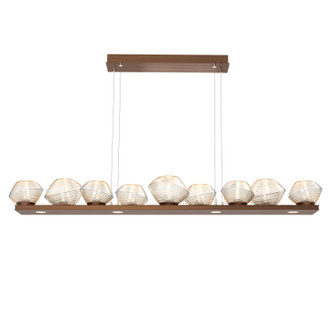 Mesa LED Linear Suspension in Oil Rubbed Bronze (404|PLB0089-0C-RB-A-CA1-L1)
