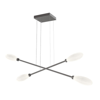 Fiori LED Lantern in Graphite (404|PLB0071-M2-GP-WL-CA1-L3)
